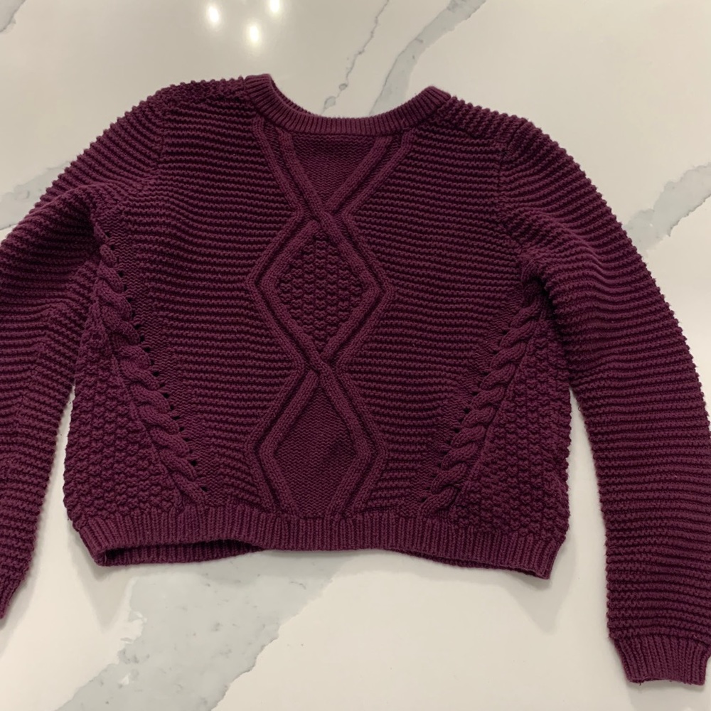 Dark Purple Sweater
